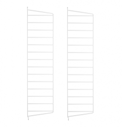 Uppistöður vegg 75x20, 2/pk - Hvítur