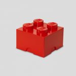 LEGO geymslubox 4, rautt