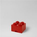 LEGO skúffa 4, rauð