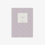 Stílabók S Small Flower, Lavender---