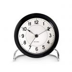 Vekjaraklukka AJ Station svört/hvít