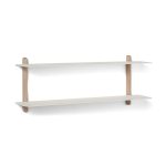 Hilla NIVO F ljós eik/hvít