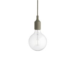 E27 Hengilampi olive/LED