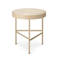 Borð TRAVERTINE M cashmere