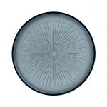 Diskur ESSENCE 21cm gler, dark grey