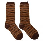 REYKJAHLÍÐ sokkar 36/39 khaki brown