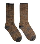 TÚNFÓTUR sokkar 36/39 brown tweed