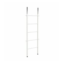 Handklæðastigi BUKTO LADDER hvítur/króm