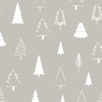 Servíettur WOODS 33x33 sand/white