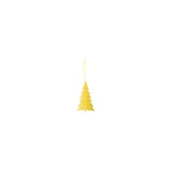 Jólaskraut TREE 4/pk brass
