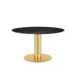 Borð 2.0 DINING Ø130 svartur marmari