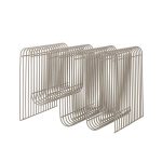 Blaðagrind CURVA taupe