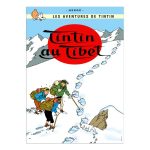 Plakat 9 - TINTIN AU TIBET