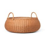 Tágakarfa lág Ø60 x H32 cm