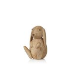 Tréstytta BUNNY 9cm, eik