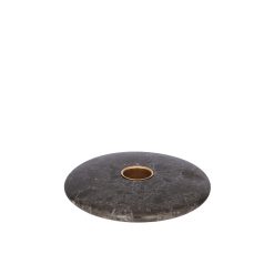 Kertastjaki CHAMBER grár/brass