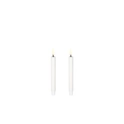 Batterískerti MINI TAPER W1,3 x H13 2/pk