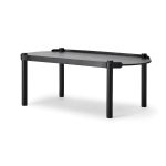 Borð WOODY 105x50 svart