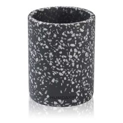 Vasi m/loki LUCCA TERRAZZO black