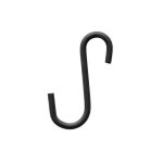 Krókur NIVO svartur 3/pk---