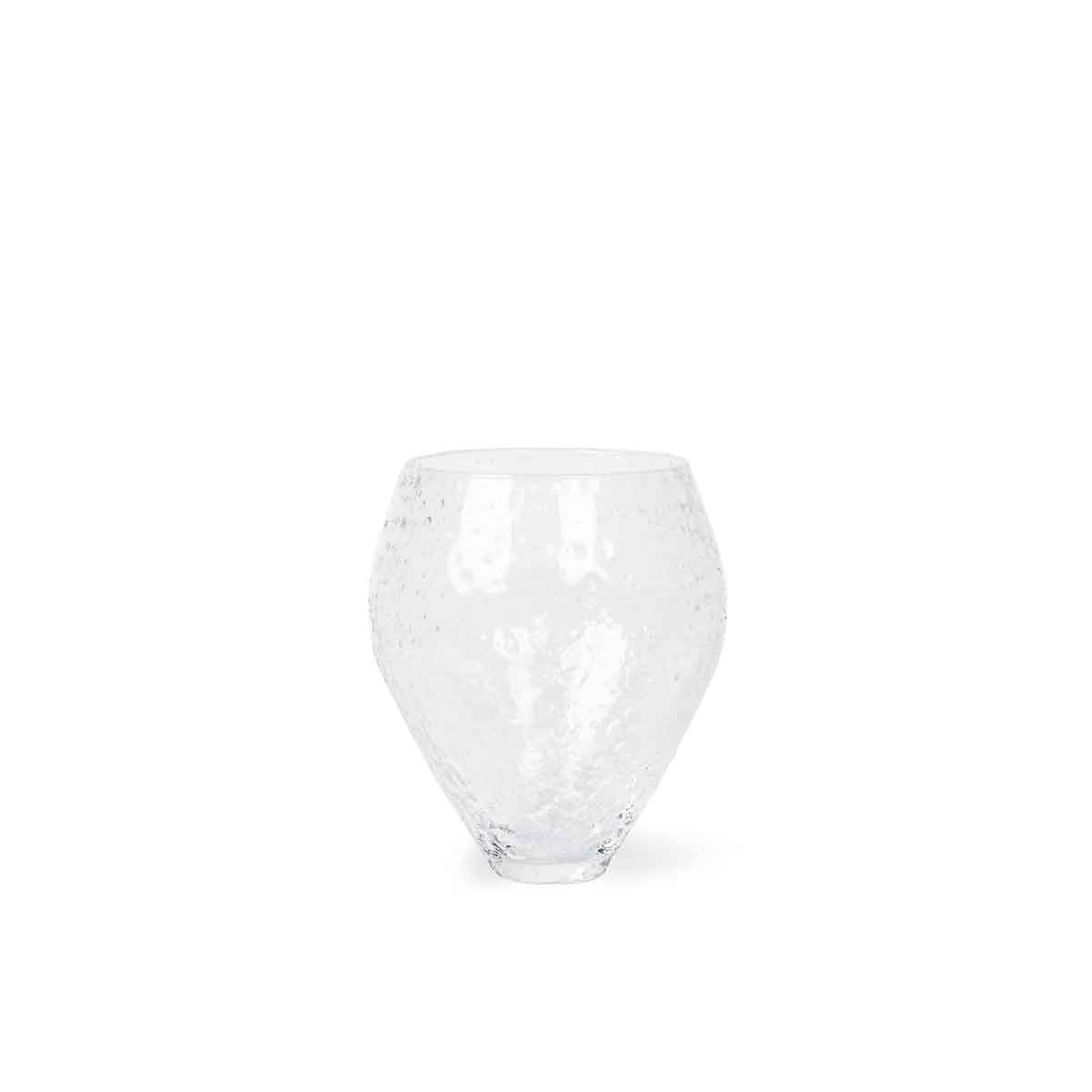 Vasi CRUSHED GLASS M clear Epal