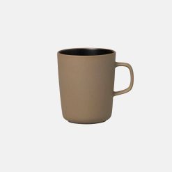 Bolli m/haldi OIVA 2,5DL terra/svart