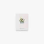 Kort lítið BLOMSTERKUVERT - god bedring