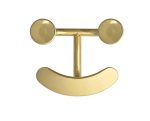 Snagi HAPPY HOOK brass