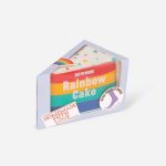 Sokkar EAT MY SOCKS Rainbow Cake