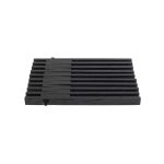 Hitaplatti TABLE FRAME 21x15 eik/svartur