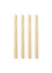 Kerti 4/pk TWIST H30 Ivory---