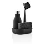 Uppþvottabursti og sápuskammtari, sett