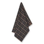 Viskastykki RECYCLED Brown Plaid 2/pk
