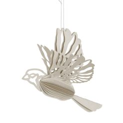 Jólaskraut pappírs BIRD sand 2/pk