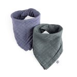 Slefsmekkur 2 stk blár/grænn