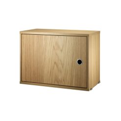 Skápur m/hurð 58x30 - Eik