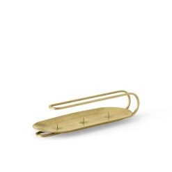 Kertastjaki f/3 kerti CLIP H5 brass