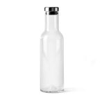 Karafla BOTTLE 1L steel/clear