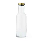 Karafla BOTTLE 1L brass/clear