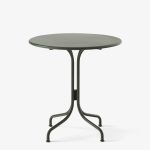 Borð THORVALD SC96 Ø70, Bronze Green