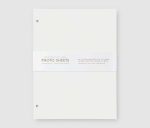 Pappír f/myndaalbúm L 10 arkir hvítt