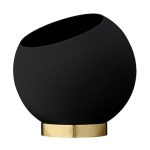 Blómapottur GLOBE Ø21 svartur