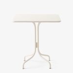 Borð THORVALD SC97 70x70, Ivory