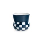 Espressobolli KÖFLÓTTUR/GADDUR blár