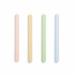 Kerti HEXAGON H24 4/pk - Pastel