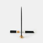 Kerti Thin Beeswax, svartur