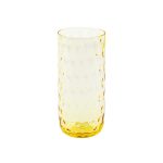 Glas DANISH SUMMER BIG DROPS 40cl yellow