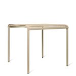 Borð DAPPLE 80x80 H74 Cashmere