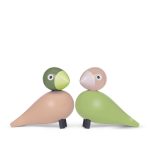 TURTILDÚFUR Kay Bojesen grænn/bleikur