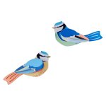 Pappírsdýr BLUE TITS